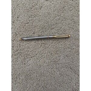 Waterman Gentleman Sterling Ballpoint Pen, Godron Pattern, GT, Discontinued